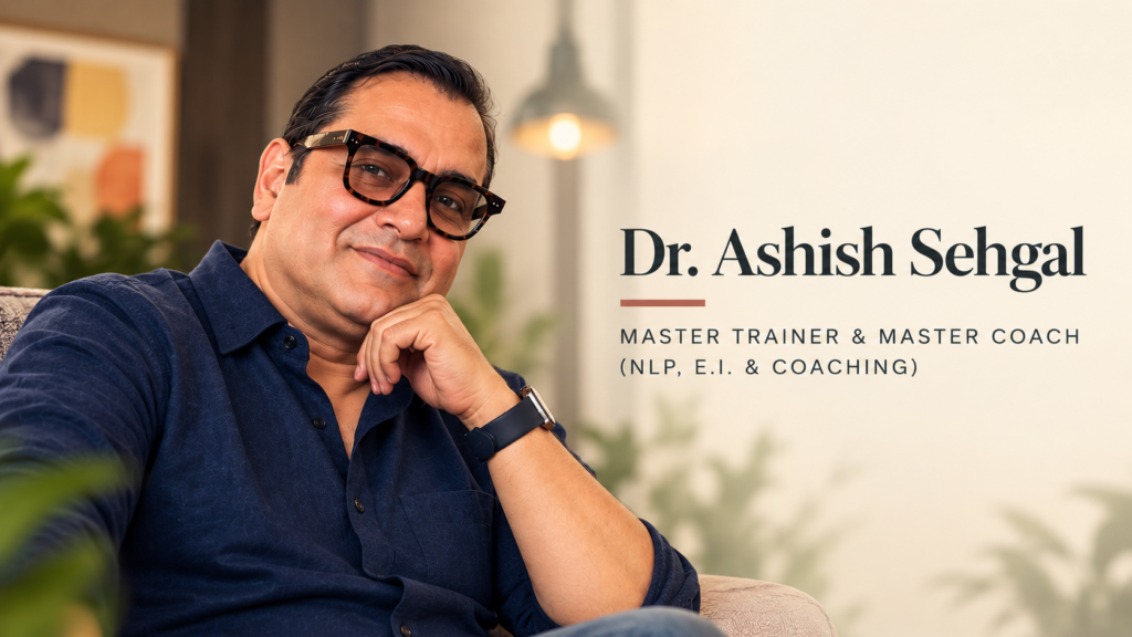 Dr. Ashish Sehgal - Master Trainer of NLP - NLPA - BusienssUniv Leadership & Coaching Academy